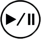 PLAY/PAUSE 鍵圖示